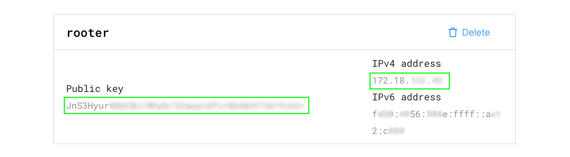 WireGuard ivpn assigned ip
